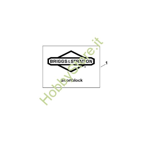 I - Blocco motore (Shortblock) B&S - 12 €¦ 126T02-3198-B1 brand Stihl